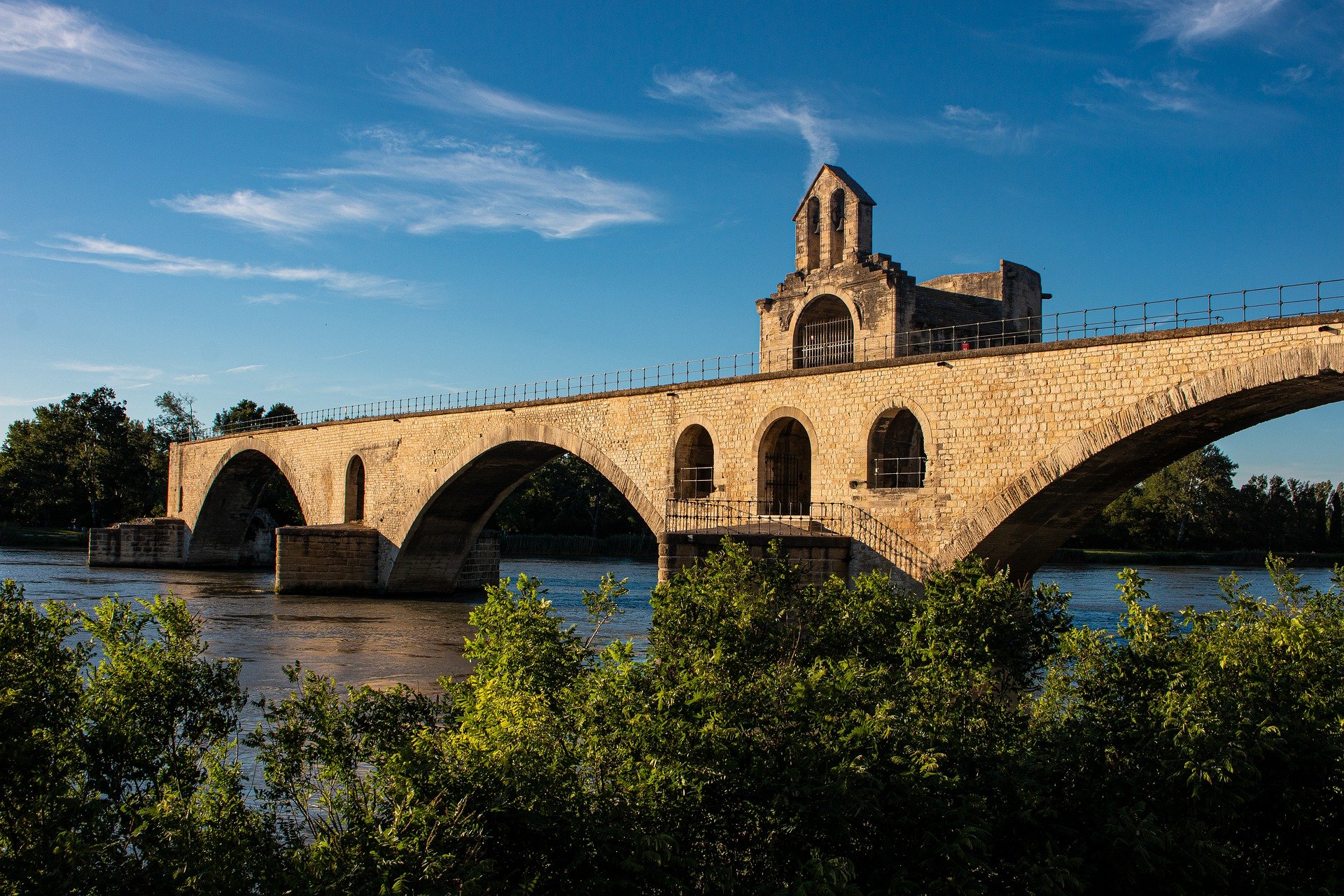 Avignon Pont Rhône Vaucluse Provence